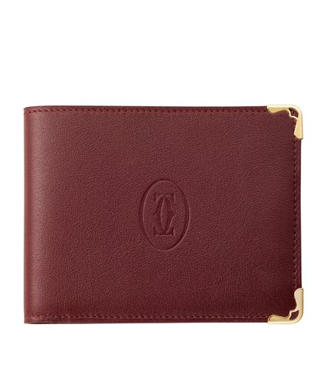 buy cartier leather goods|cartier bifold wallet.